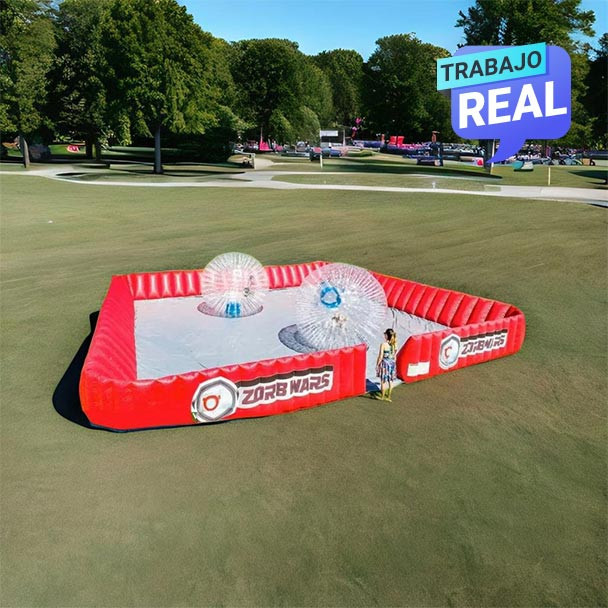 Inflable Zorb Wars para eventos