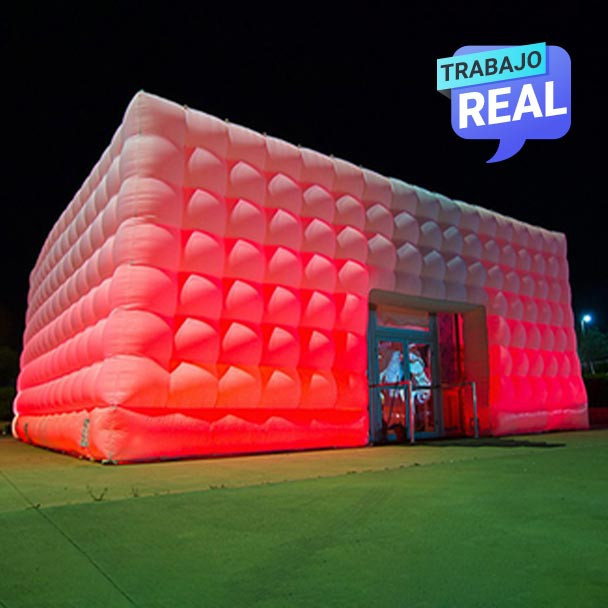Nightclub inflable de uso comercial