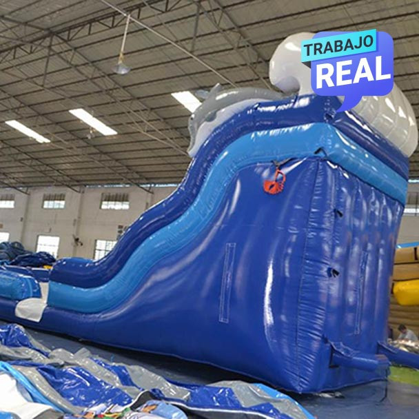 Deslizador Flipper inflable  para eventos familiares