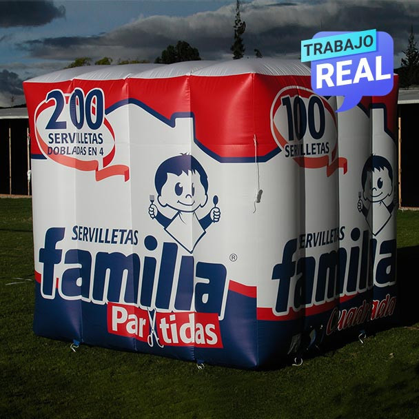 inflables publicitarios precio bogotá Familia Cali