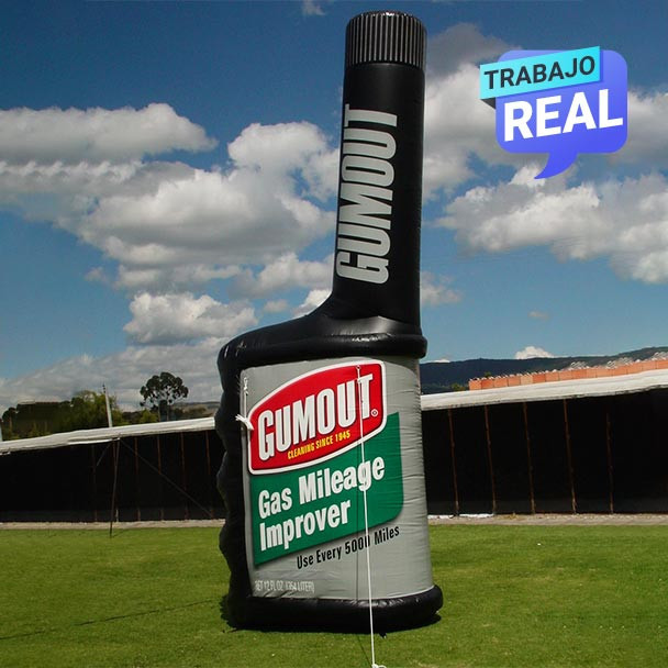fabrica de productos inflables Inflable Gumout Bogotá