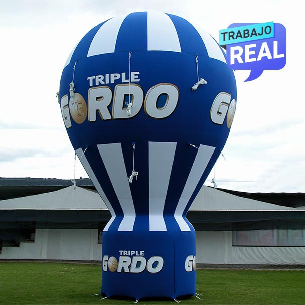 globos inflables publicitarios bogota Gordo Bogotá