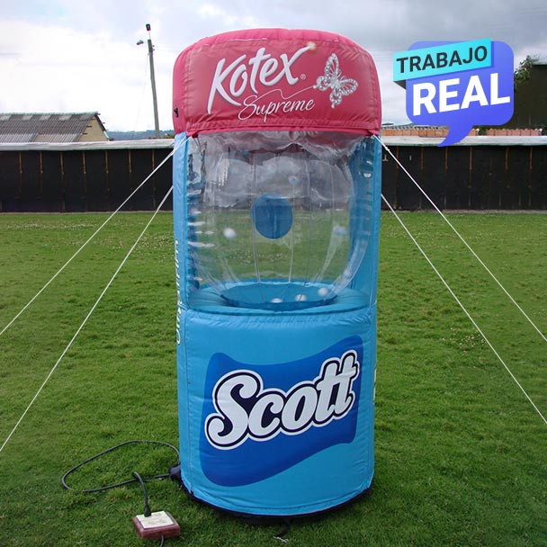 Huracán Inflable Scott Medellín