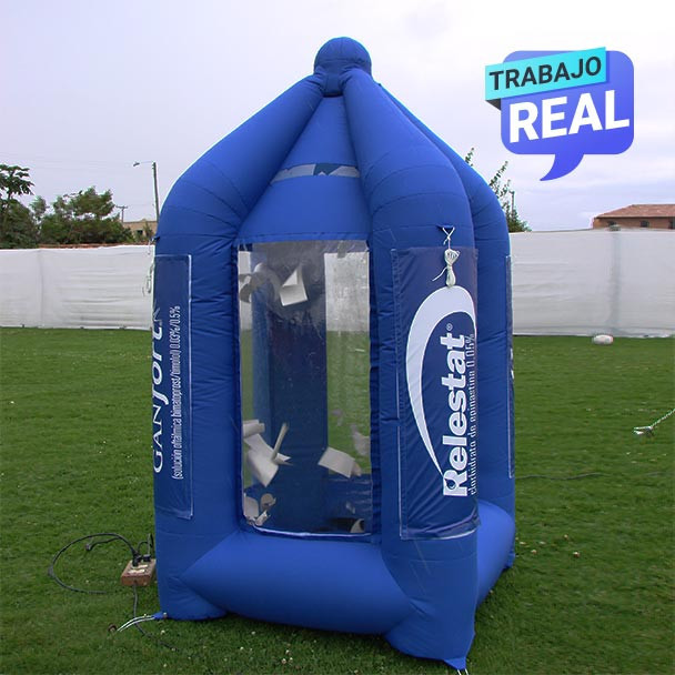 cabinas de sorteo inflables Relestat Bogotá