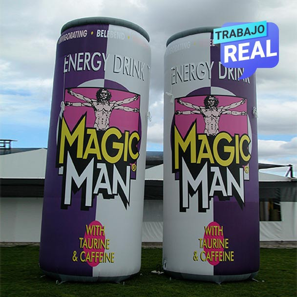 replicas inflables Magickman Cali
