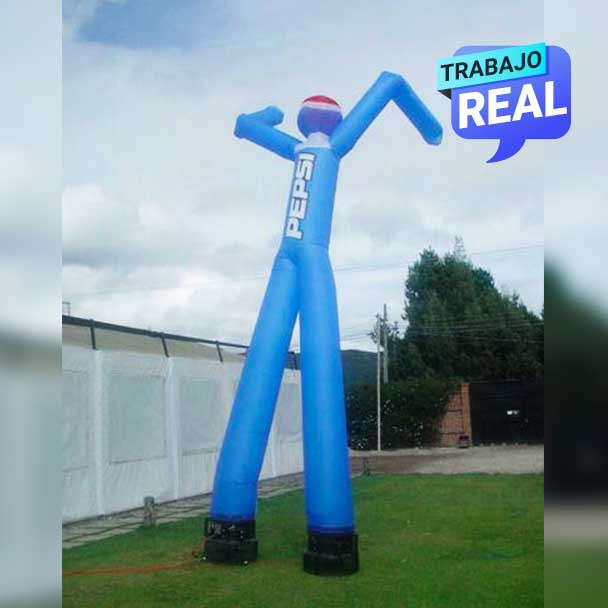 Sky Dancer Dos Piernas Inflable Pepsi Medellín
