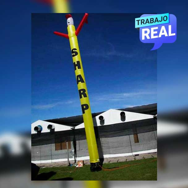 Sky Dancer Sencillo Inflable Sharp Medellín