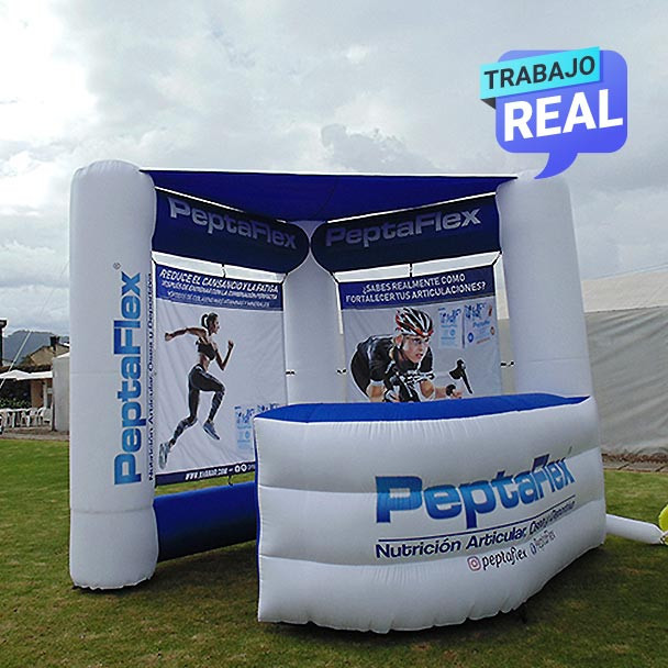 stand de feria Pepta Flex Cali