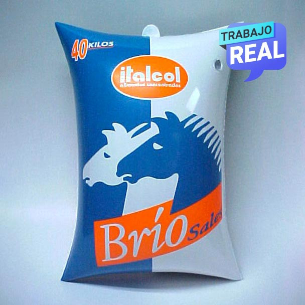 Bolsa Doy Pack Sellada Inflable Brio Cali