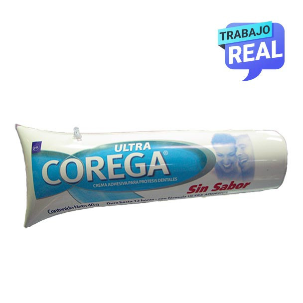 Envase Tubo Sellado Inflable Corega Cali