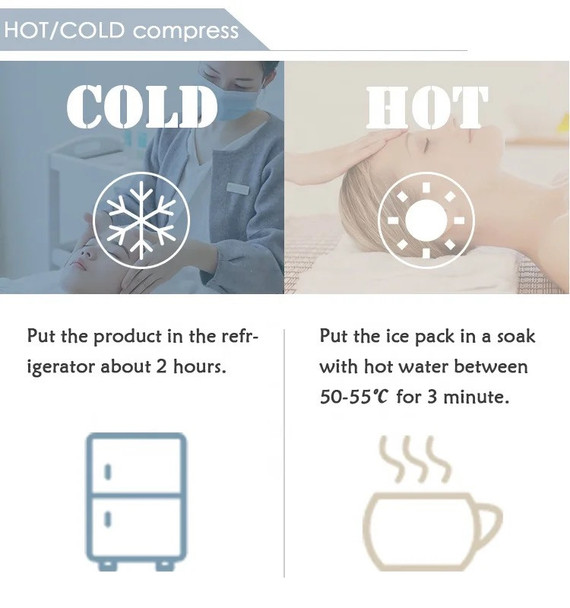 terapia de calor y frio para ojos