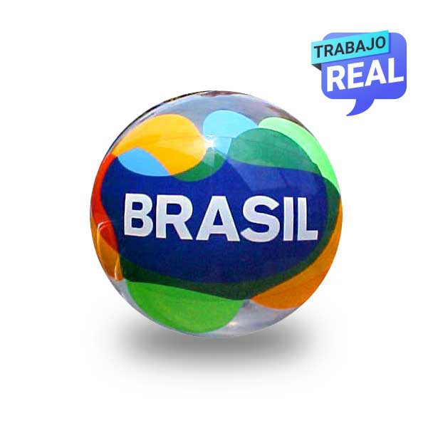 balón para concierto Brasil Cali