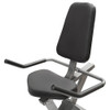 The Recumbent Bike NS-40502R by Marcy has thick padding for extended riding workouts