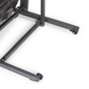 The Marcy Motorized Folding Treadmill JX-650W has wheels to make the treadmill easy to move