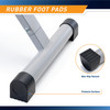Mini Pedal Exercise Cycle Marcy NS-912 - Infographic - Rubber Foot Pads
