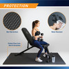 Fitness Flooring  Marcy Classic MAT-39 - Infographic - Protection