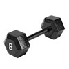 The Marcy 8 LB. Hex Dumbbell IV-2008 free weight optimizes your high intensity interval body building training