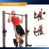 Full Rack Utility Trainer SteelBody STB-98010 - Infographic - Exercise Examples