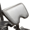 The Marcy Diamond Mid Size Bench MD-867W includes a comfortable preacher curl pad