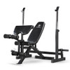 The Marcy Deluxe Olympic Bench | MWB-838 has a durable and long lasting construction