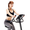 Model using the Regenerating Magnetic Upright Exercise Bike Marcy ME-702 - 2