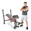 The Marcy Standard Weight Bench MKB-4873 will help you gain muscle and build strength