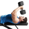 Multi-Utility Weight Bench SB-10115 by Marcy being used for building triceps