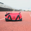 Travel in style with the Red Marcy Duffel Bag