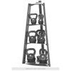 The Apex 3 Tier Kettlebell Rack VKBS-1N organizes your kettlebell set