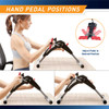 Marcy Portable Mini Magnetic Cardio Cycle for Home Gym and Office Use - NS-914 adjustable pedals 