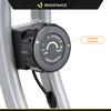 Folding Upright Exercise Bike with Adjustable Resistance  Circuit Fitness AMZ-150BK - Infographic - Resistance Knob