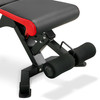 Utility Weight Bench with 5-Position Adjustable Seat  Circuit Fitness AMZ-563BN - Leg Anchor