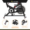 Indoor Cycling Bike with 30 lbs Flywheel & Bluetooth  Circuit Fitness AMZ-948BK-BT Exercise Bike - Non Slip Pedals