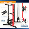 Power Cage System with Adjustable Weight Bench – SM-7393 Marcy - Infographic - Lower Cage