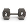 Marcy 70lb Hex Dumbbell  IV-2070 - 2