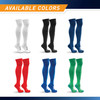 Sockapro Soccer Sock  Compression Sock for Shin Guard  Marcy Sports - Infographic - Available Colors