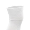 Sockapro Footless Soccer Sock  Compression Sock for Shin Guard  Marcy Sports - White - Thigh