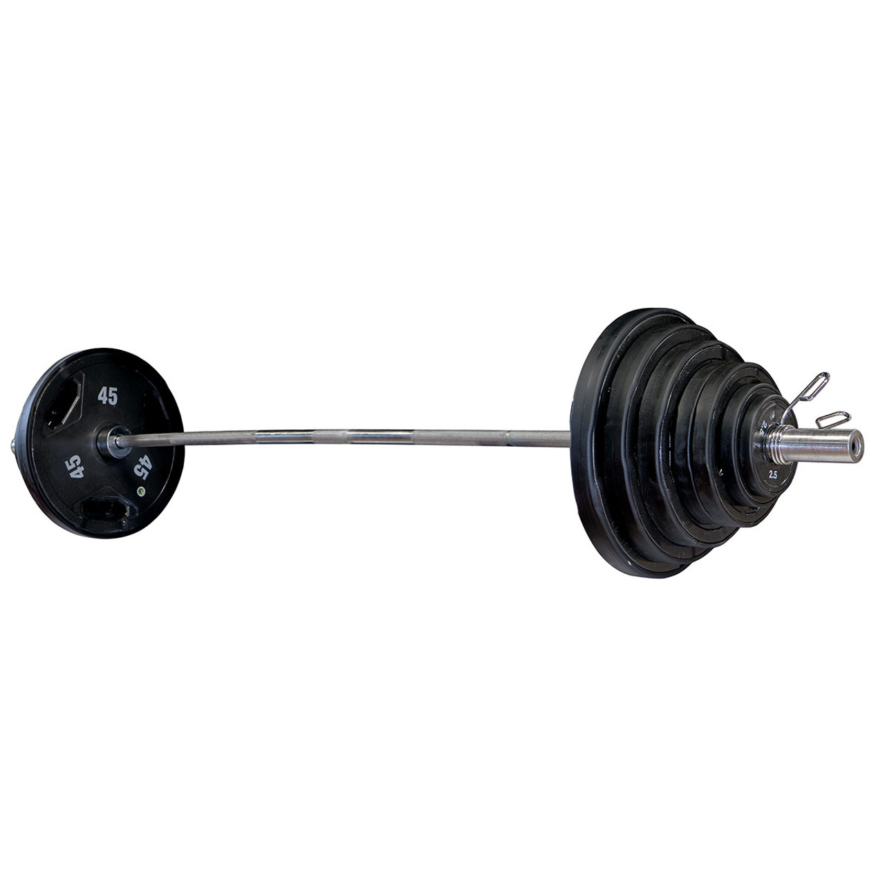 300 LB. Olympic Weight Set MCW 300 Quality Heavy Duty Plates