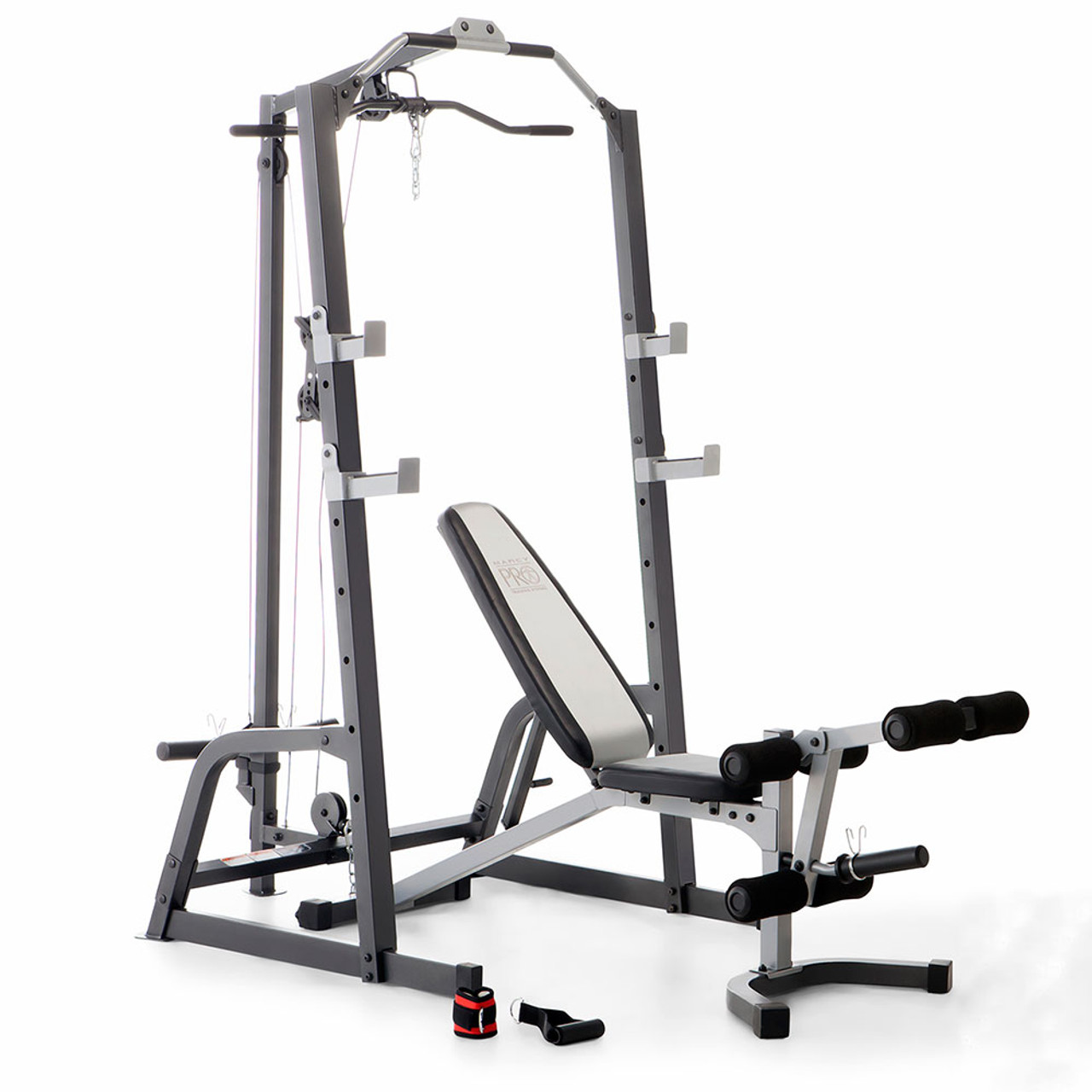 Marcy Deluxe Cage System With Weight Lifting Bench Pm 5108 Marcypro Com