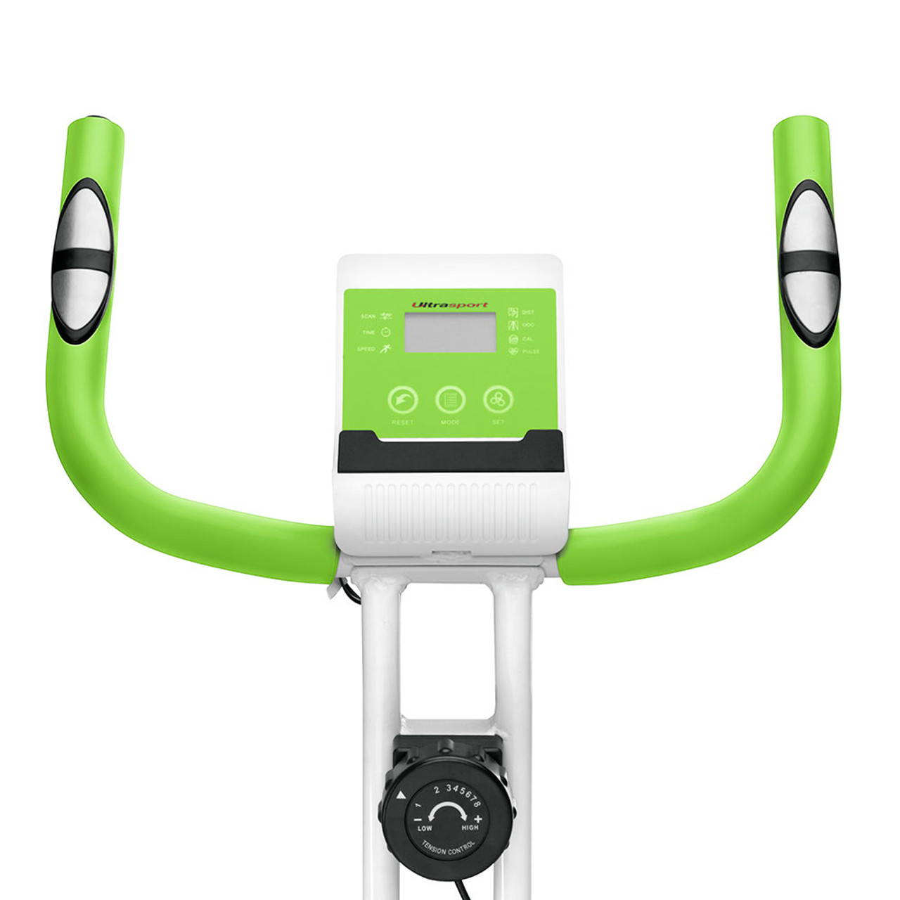 Marcy Foldable Upright Exercise Bike with Adjustable Resistance in