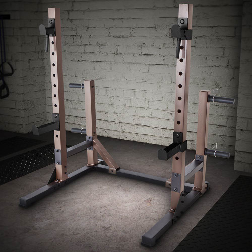 bodysmith by parabody weight bench safety racks