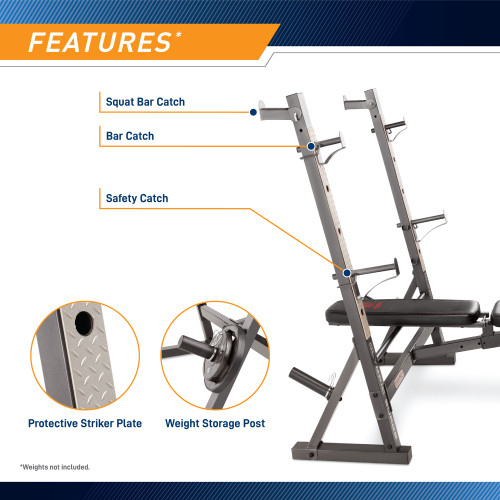 Utility Flat Bench  Marcy SB-315 Quality Strength Products