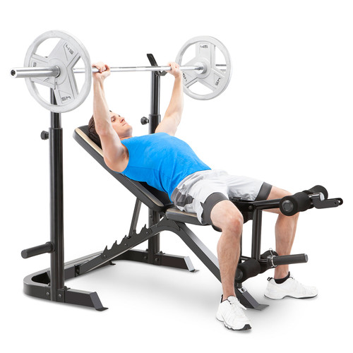 Marcy Two Piece Olympic Bench MD 879 Quality Strength Products