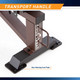 The Steelbody Utility Bench STB-10105 includes a transport handle for easy lifting 