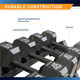 Marcy 60lb Hex Dumbbell  IV-2060 - Infographic -  Durable Construction