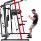 All-in-One Smith Machine Home Gym with Upper Pulley System  Marcy MD-7492 - Model Using Lower Pulley