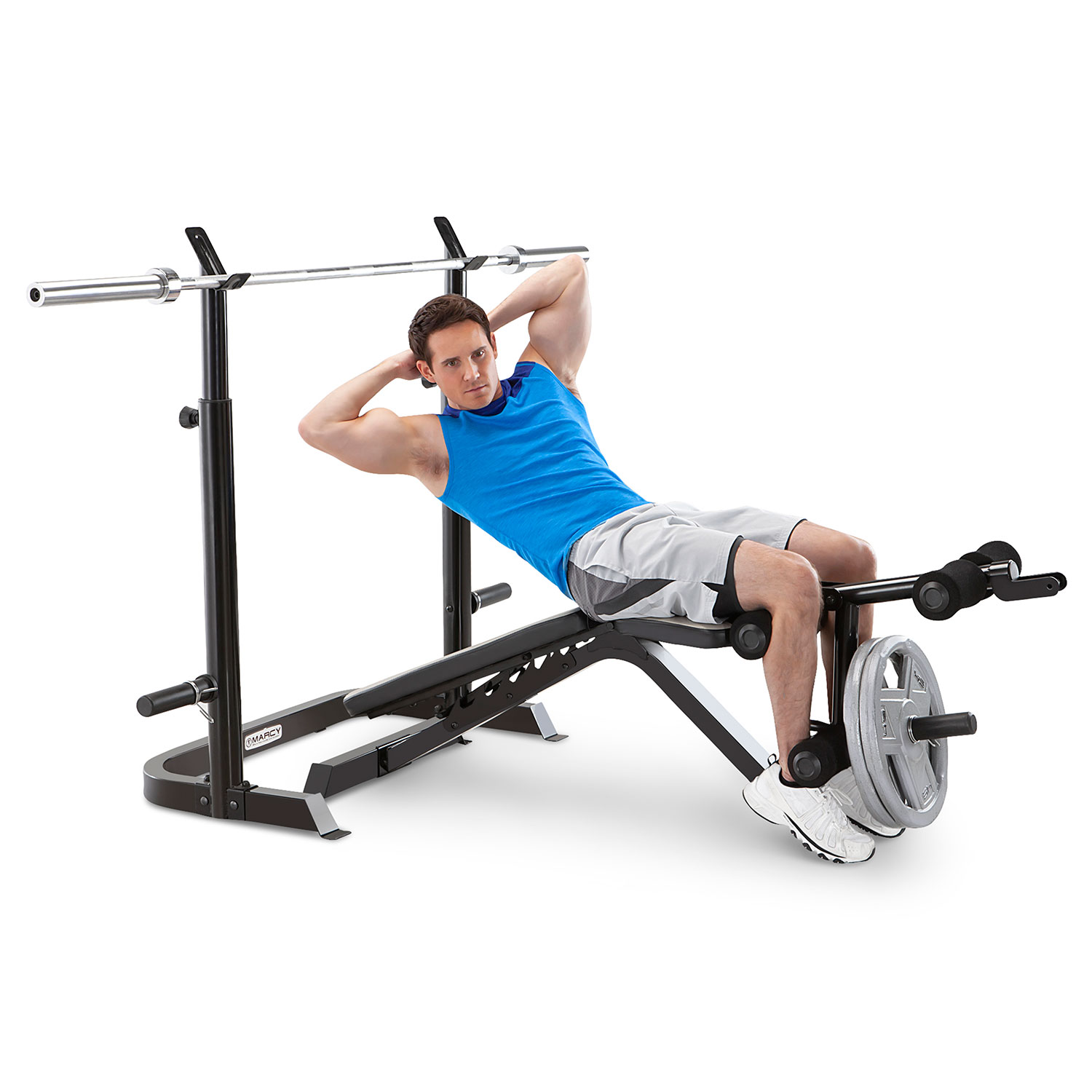 DFID500 Adjustable Bench with Leg Developer - Dynamo Fitness