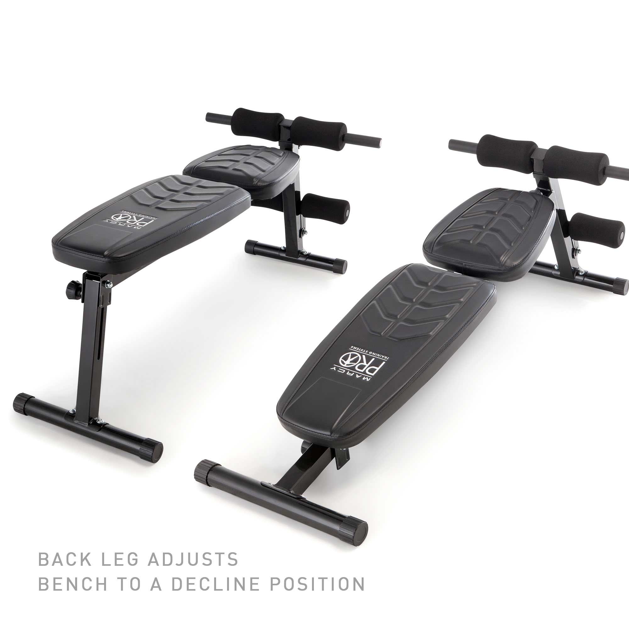 Multi Position Utility Bench w Adjustable Hyper Extension Anchor PM 4880 Marcy