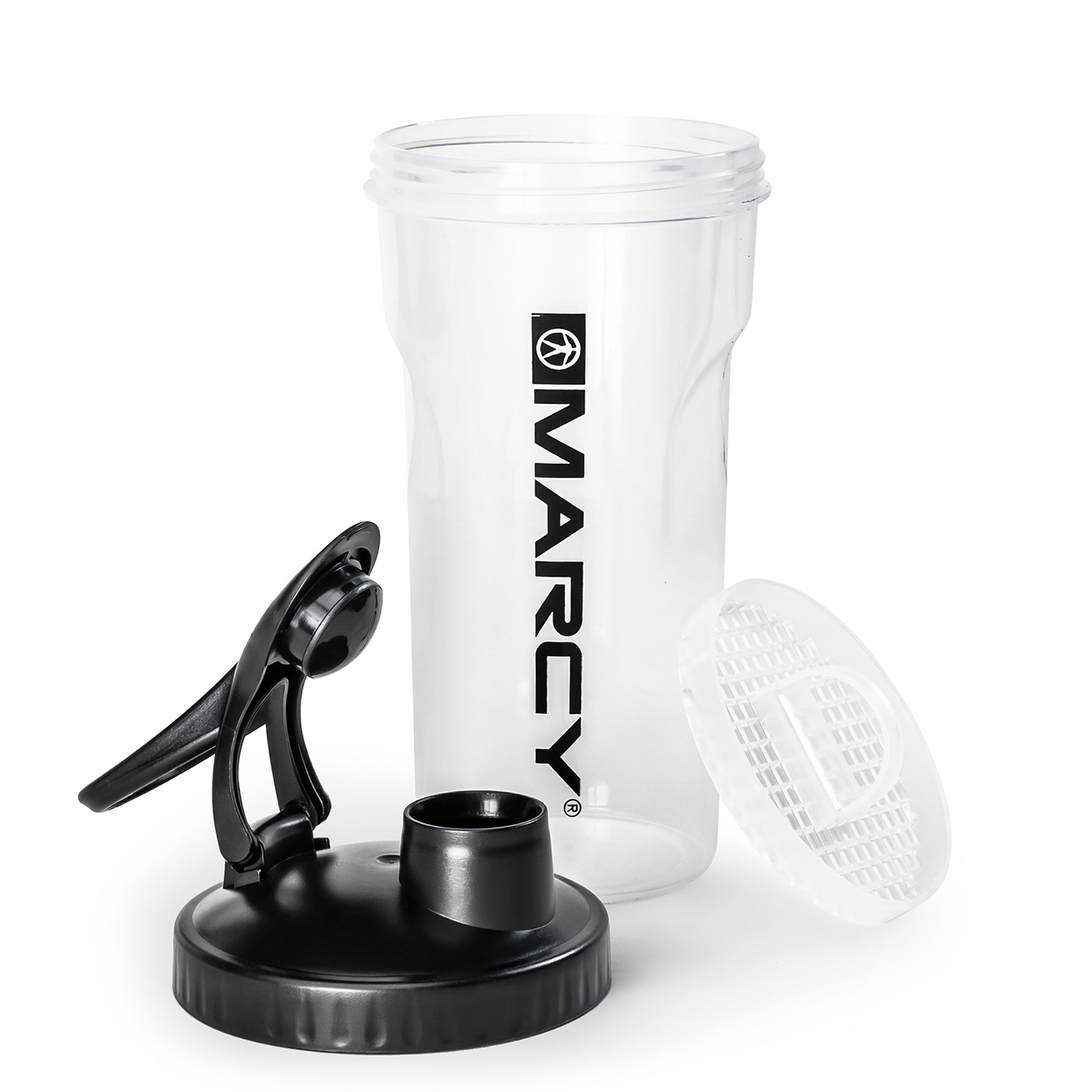 Mainstays 32 Oz. Shaker Bottle Blender Agitator Ball And Strainer