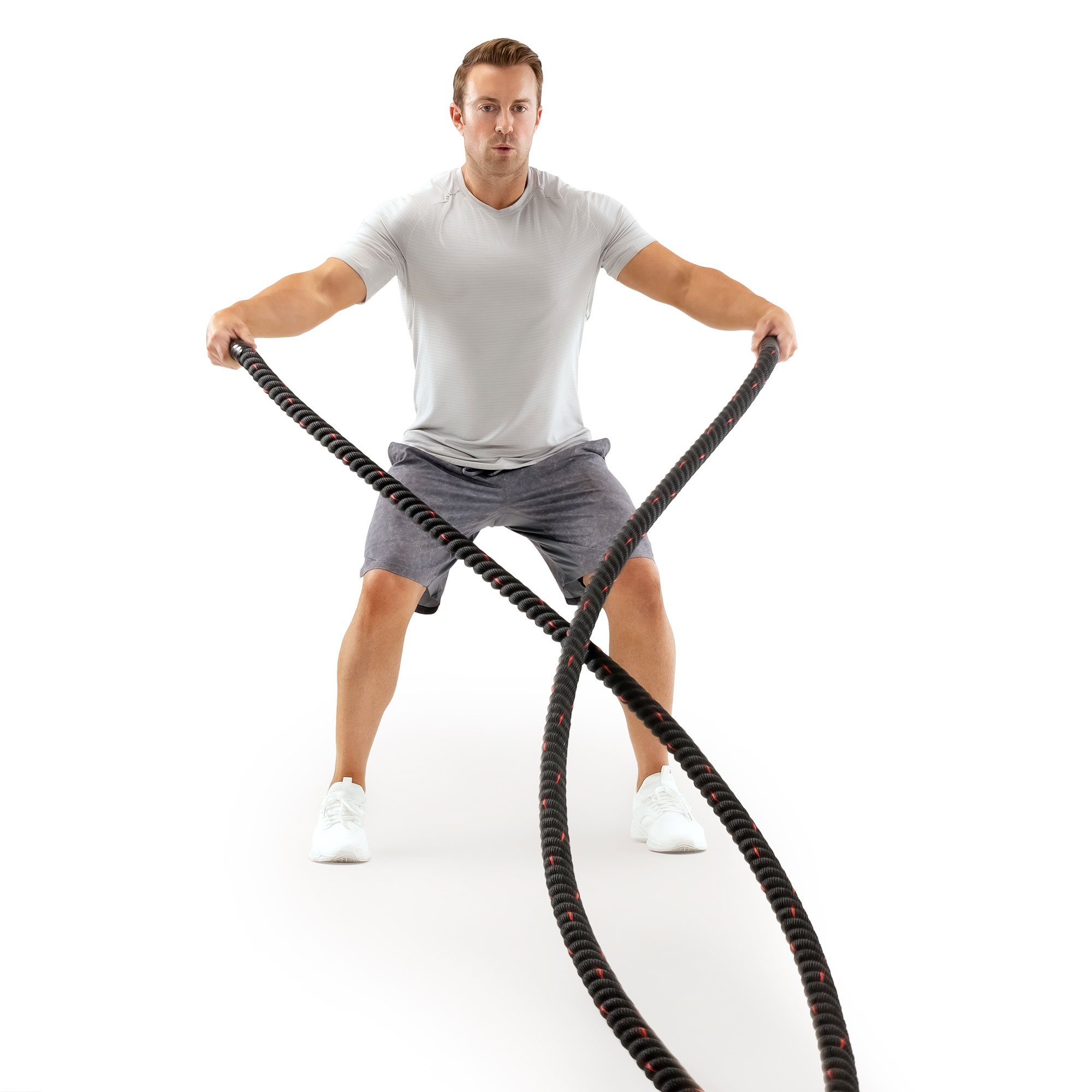 40 ft Battle Ropes 1.5 Diamater Heavy Exercise Rope